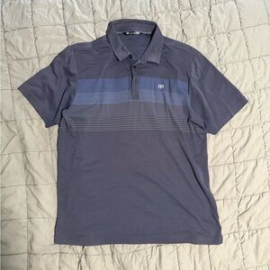 Grey Travis Matthew’s Golf Polo Shirt